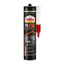 Pattex Construction Adhesive PL150 Solvent Based 380g Beige Cartridge Heavy-Duty Construction Bonding 0