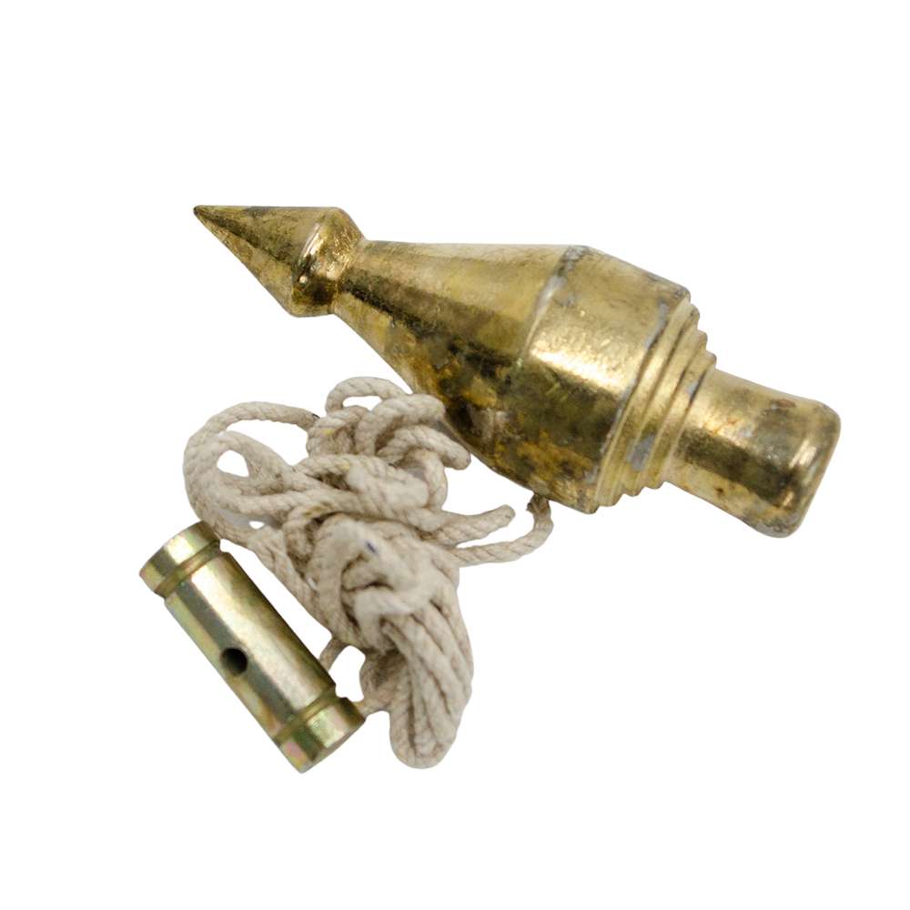 Plumb Bob with Sturdy Brass Plating 2