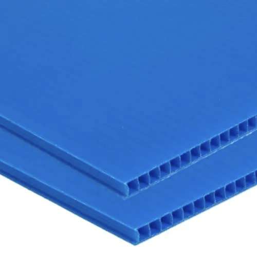 0.9m x 2m x 3mm Polypropylene Sheet Blue 0