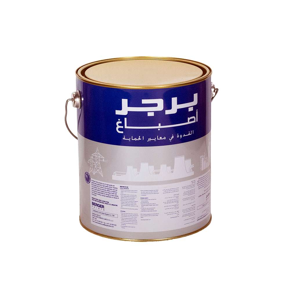 طلاء علامات الطرقات من ايشيان بينتس برجر سعة (4Ltr) باللون Black 1