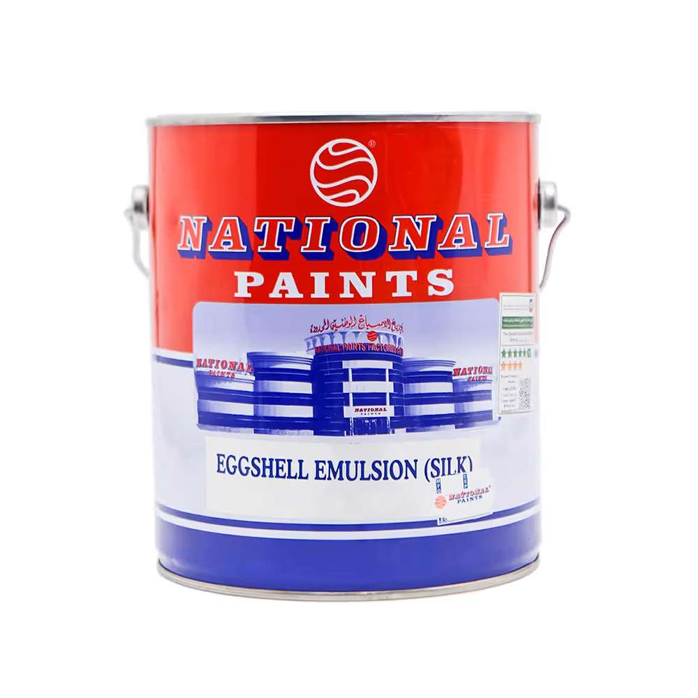 National Paints Eggshell Emulsion (Silk) 3.6L, Off White 0