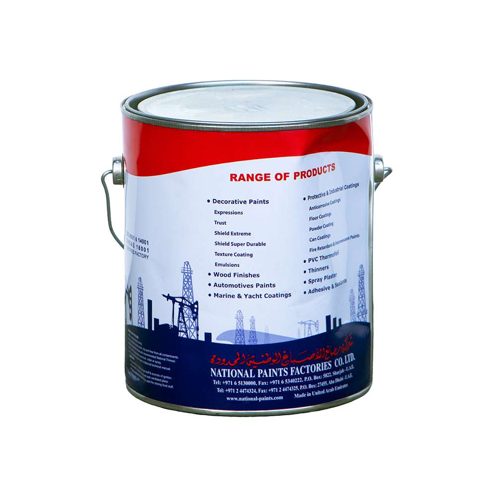 National N.C. Putty For Wooden And Steel Surfaces 3.6L - White 1