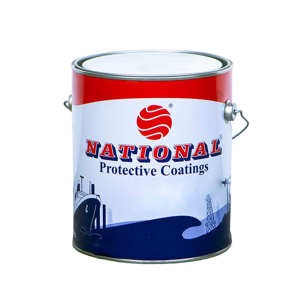 معجون NC من ( National )  للأسطح الخشبية والمعدنية - لون (White) - حجم (3.6L)   0