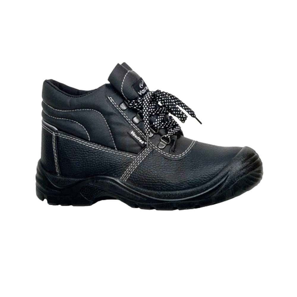 Vaultex PRI Low Ankle Steel Toe Safety Shoes - Black 0