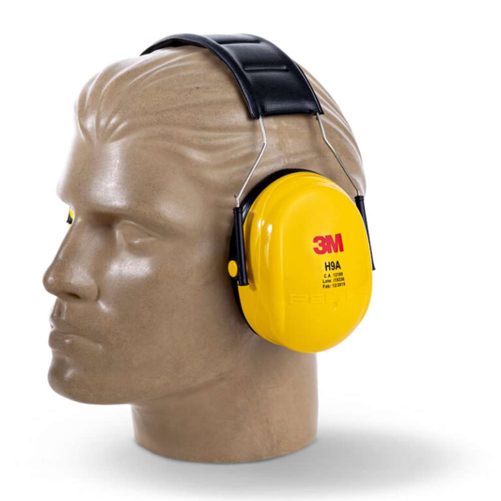 3M PELTOR Optime 98 H9A Earmuffs, Yellow 5