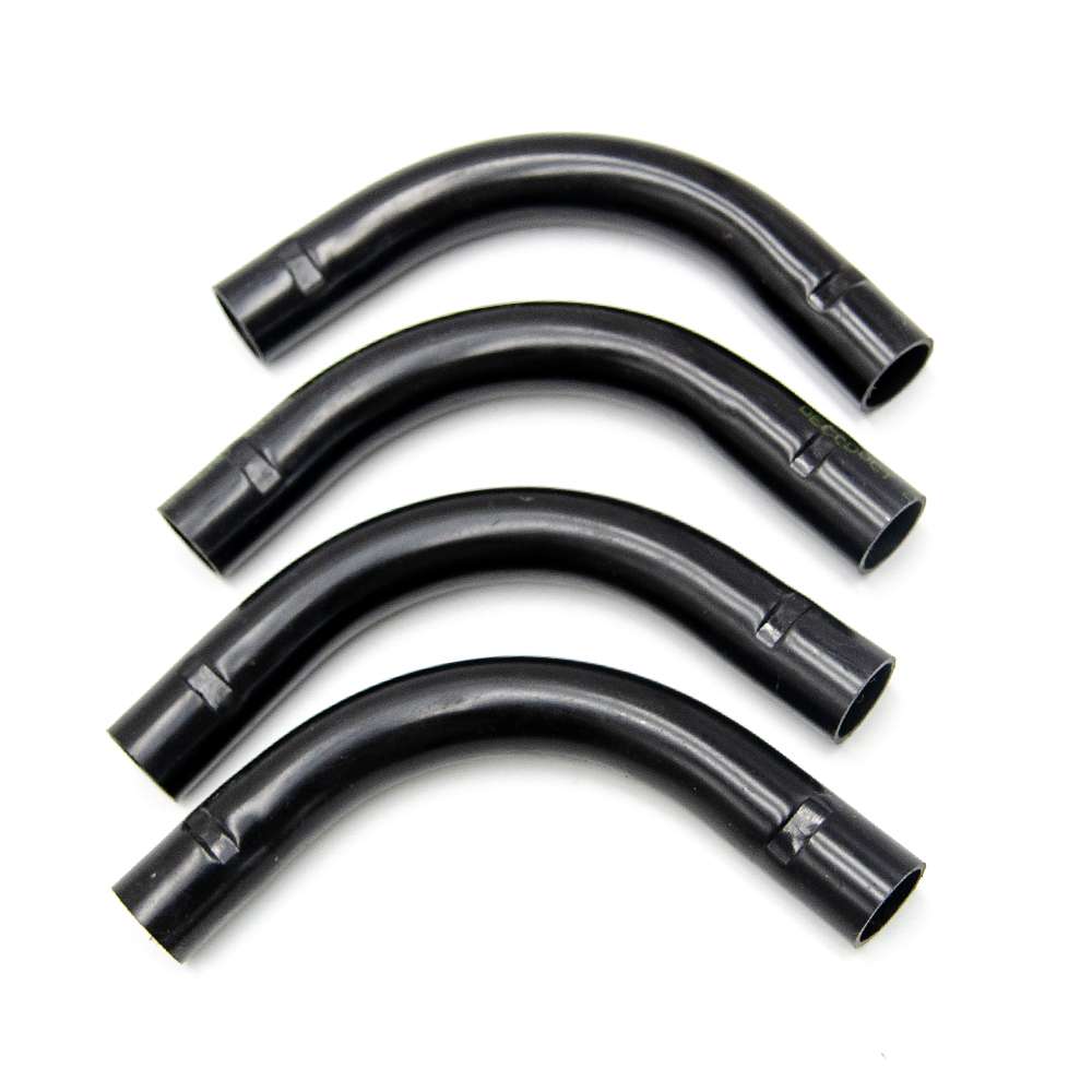 أنابيب حماية الأسلاك الكهربائية المنحنية (DD) المصنوعة من البلاستيك (PVC) قياس (20mm) 2