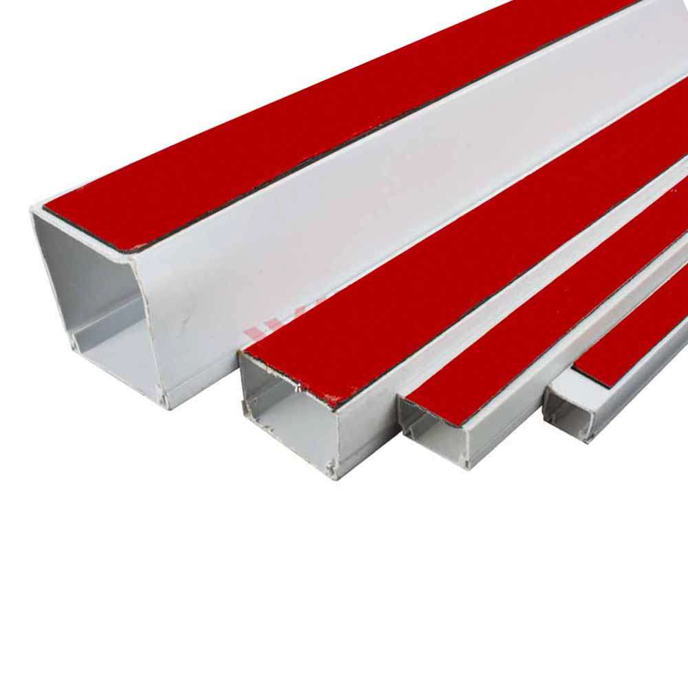 قنوات إخفاء وحماية الكابلات البلاستيكية المتينة (PVC) قياس (16X16mm) 2