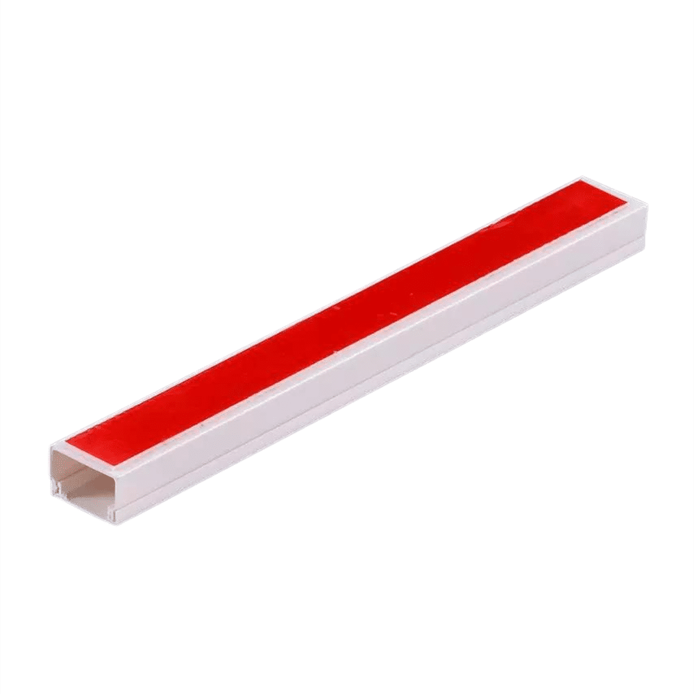 قنوات إخفاء وحماية الكابلات البلاستيكية المتينة (PVC) قياس (25X16mm) 0