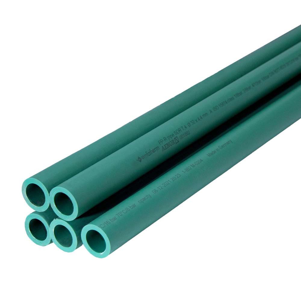 Wefatherm 25mm x 4Mtr PN16 PPR Pipe 1