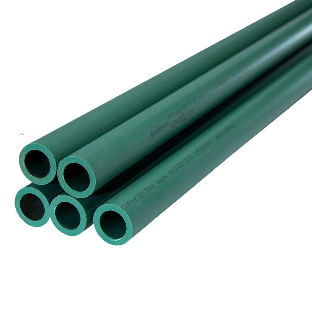Wefatherm 20mm x 4Mtr PN16 PPR Pipe 0