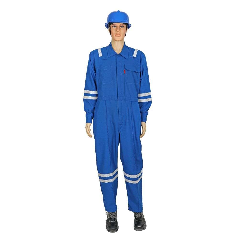 DuPont QIV Nomex IIIA Flame Retardant 155GSM Coverall, Royal Blue, 2XL 0
