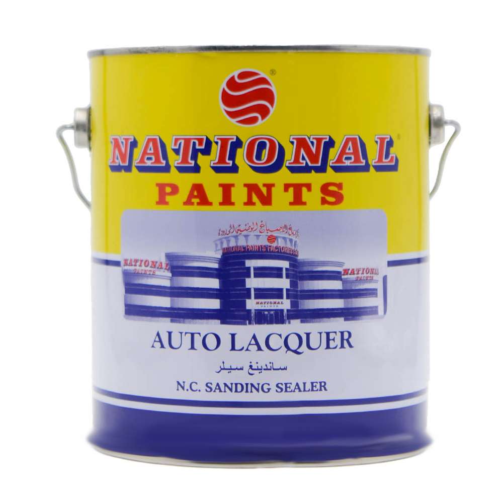 National N.C. Sanding Sealer Alkyd-Nitrocellulose Based - 3.6L 0