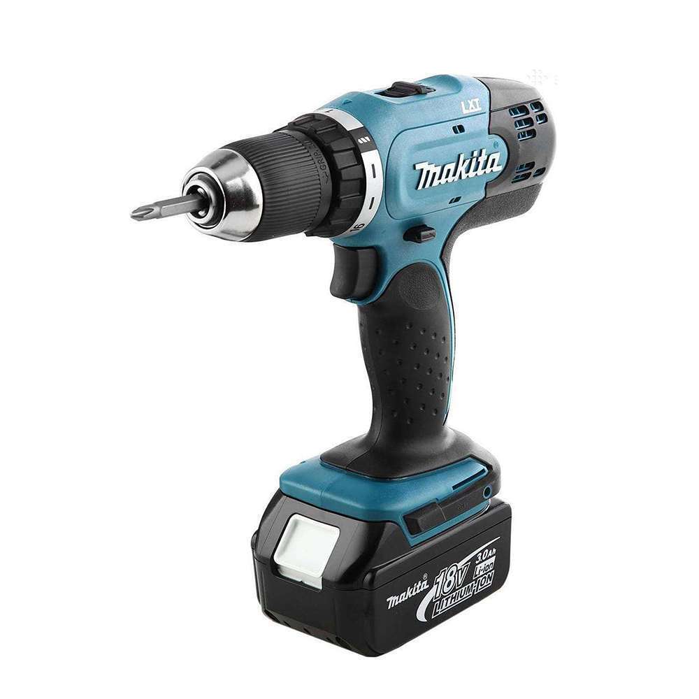 Makita DDF453RFE 13mm Rechargeable Cordless Drill Driver LXT 1