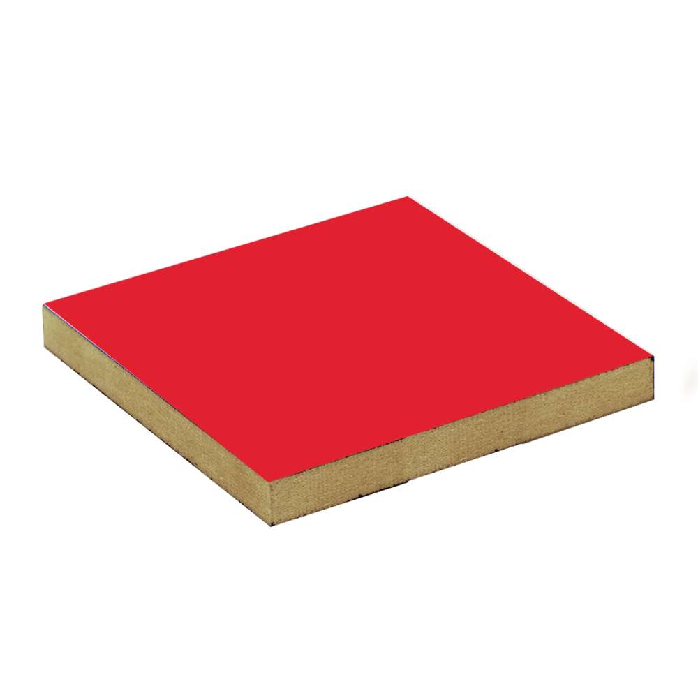 Red Melamine MDF Sheet -18mm 0