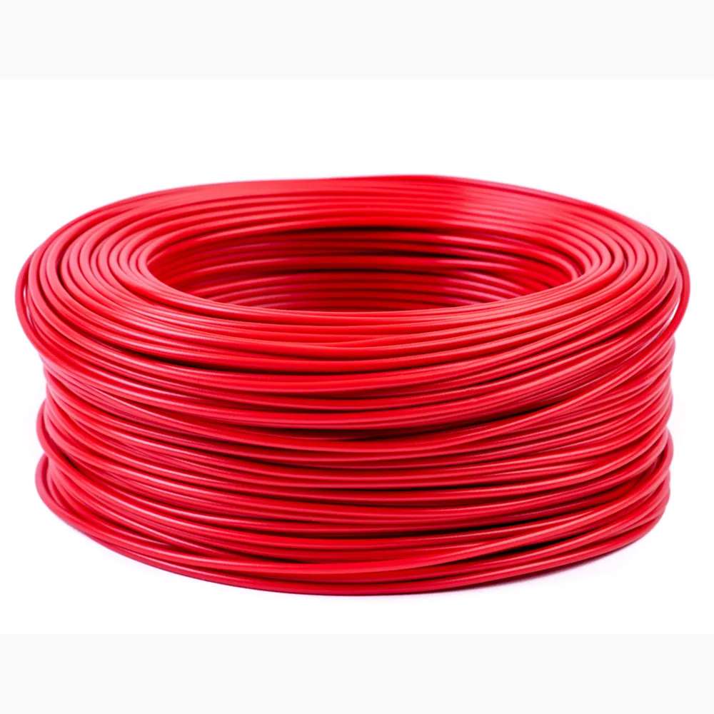 كابل (PVC) أحادي من (Ducab) لون (Red) قياس (2.5mmx100Yard) 0