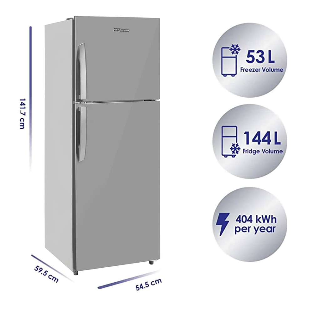 Super General Refrigerator Double Door 260 Liters SGR260 6