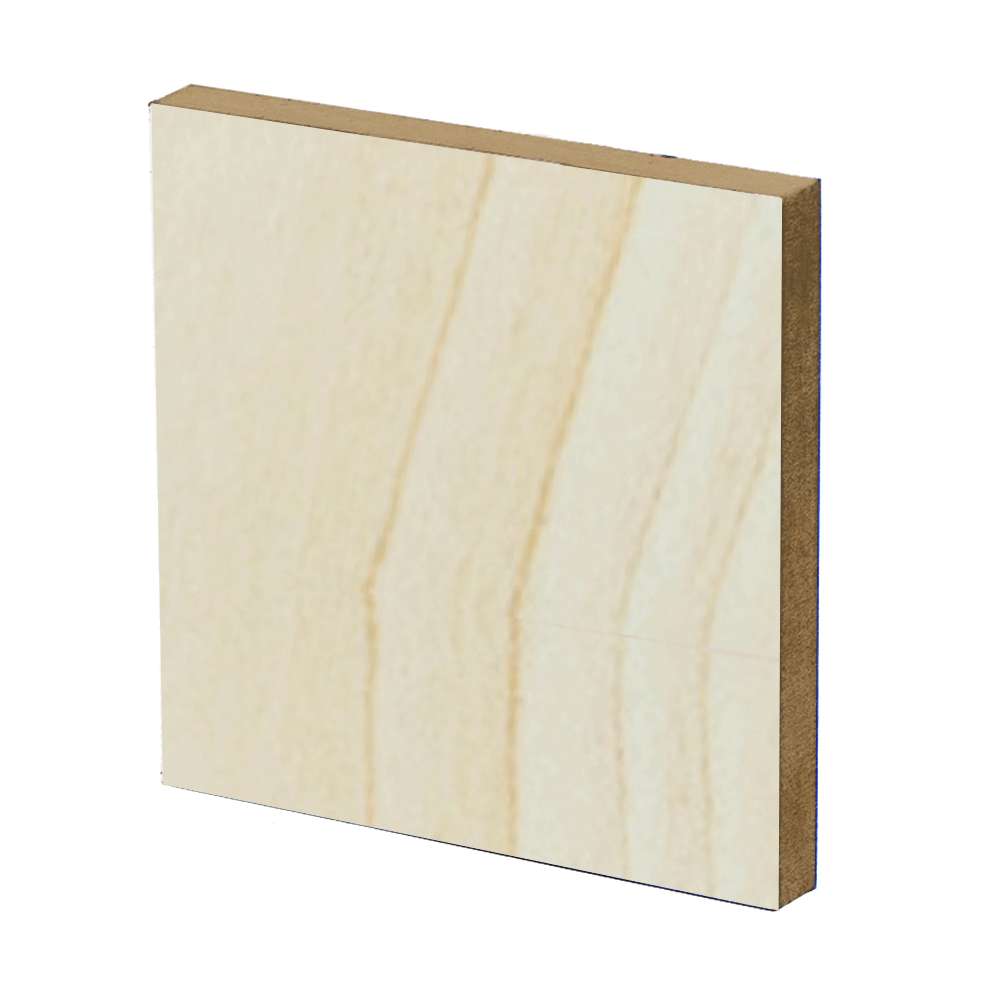 Rock Maple Melamine MDF Sheet -18mm 1