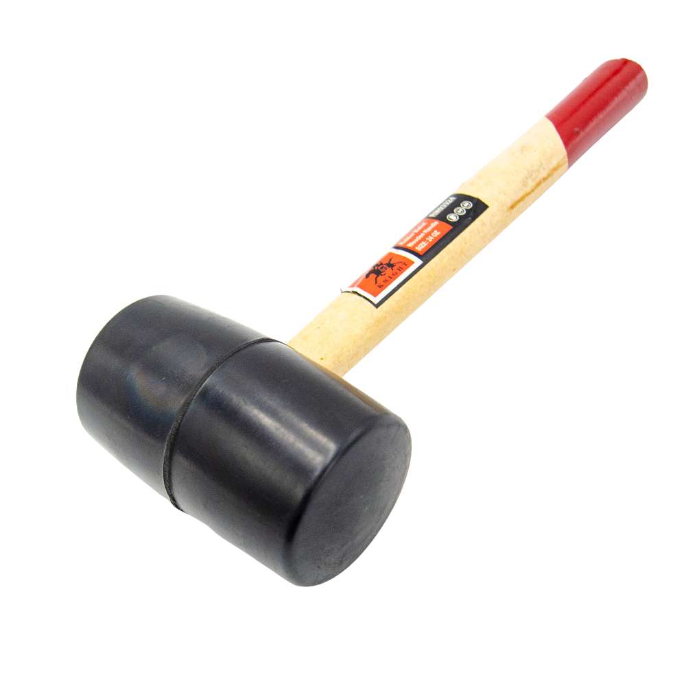 500g Black Rubber Mallet 1