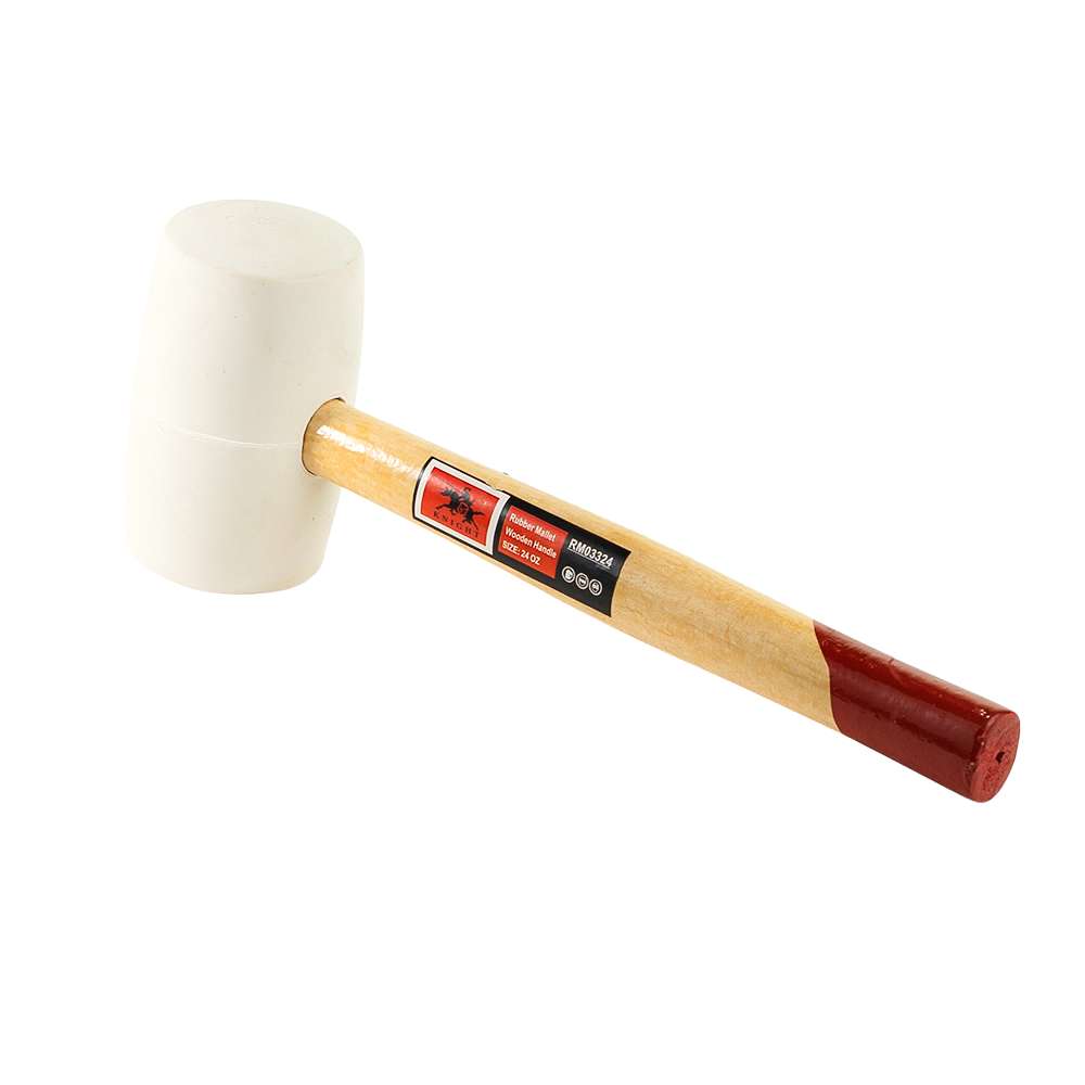 500g White Rubber Mallet 0