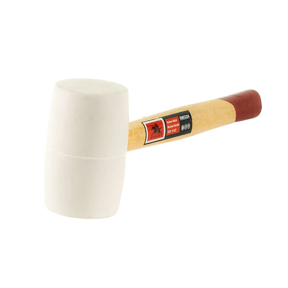 500g White Rubber Mallet 2