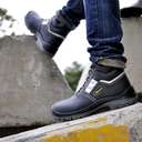 Safetoe M-8027 S3 SRC High Ankle Steel Toe Heavy Duty Safety Shoes - 38 3