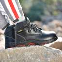 Safetoe M-8356RB EH SBP 18KV Composite Toe Electrical Insulated Safety Boots - 38 11