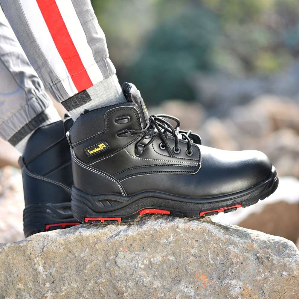 Safetoe M-8356RB EH SBP 18KV Composite Toe Electrical Insulated Safety Boots - 42 11