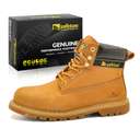 Safetoe M-8173 High Ankle Steel Toe Super Cat Safety Shoes - 42 1