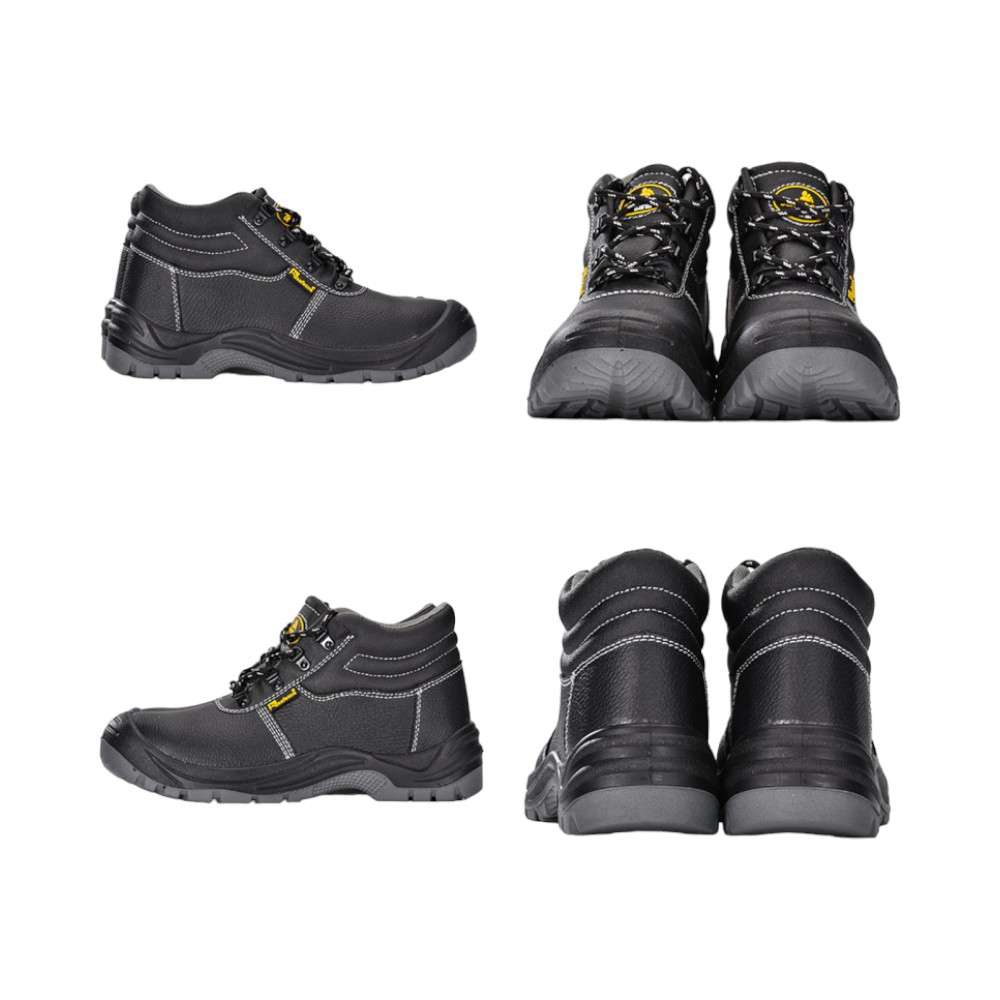 Safetoe M-8138 S1 SRC High Ankle Steel Toe Worker Safety Shoes - 41 6