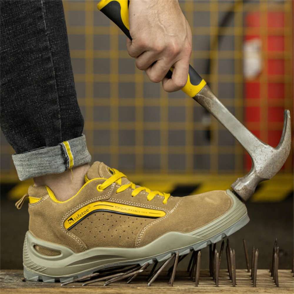 Safetoe L-7296 S1P SRC Low Ankle Steel Toe Sport Safety Shoes - 45 13