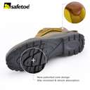 Safetoe L-7296 S1P SRC Low Ankle Steel Toe Sport Safety Shoes - 45 5