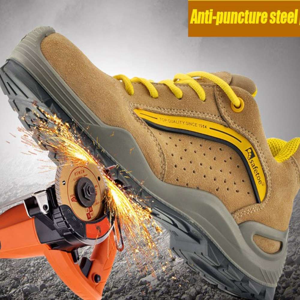Safetoe L-7296 S1P SRC Low Ankle Steel Toe Sport Safety Shoes - 45 6