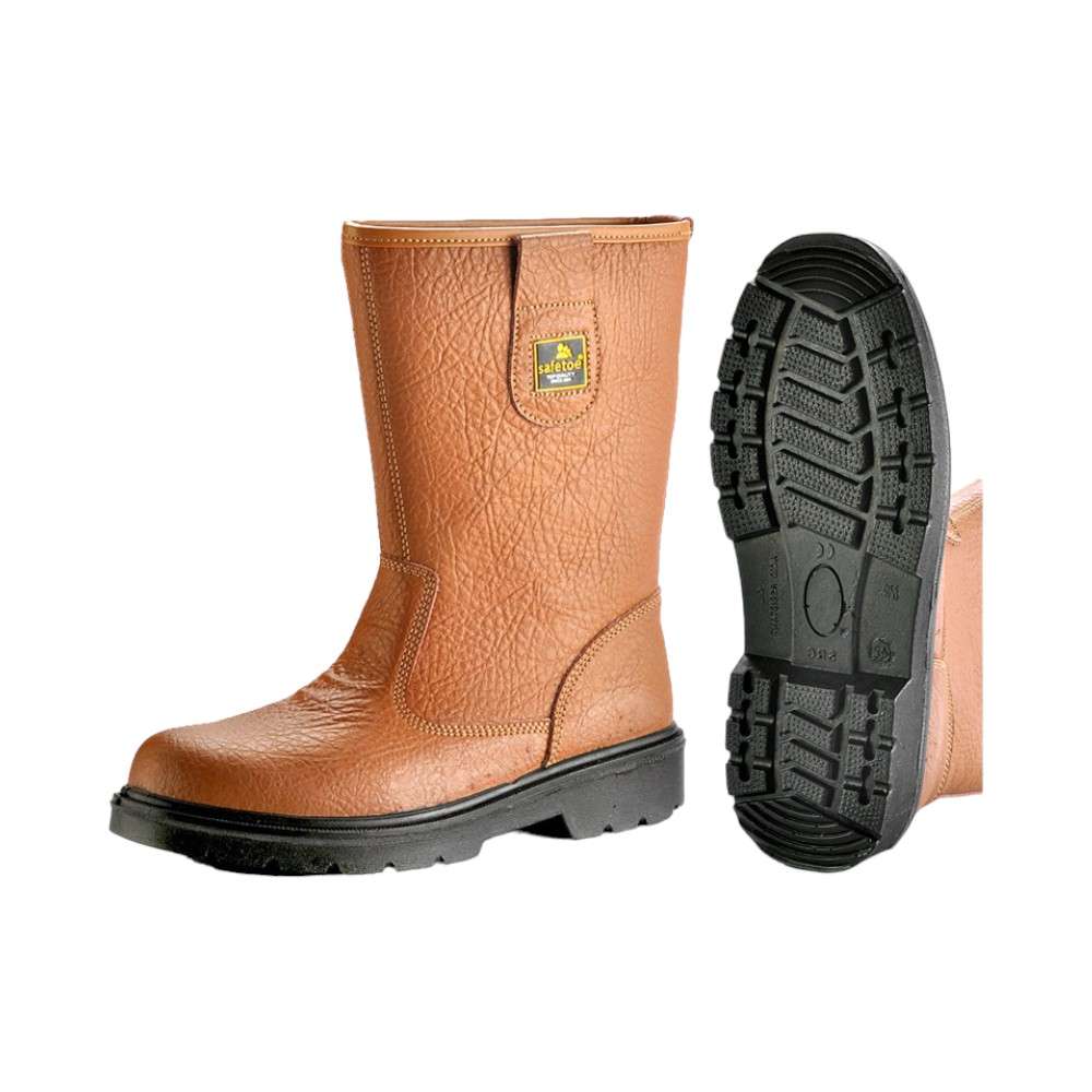 Safetoe H-9437 S3 SRC Composite Toe Welder Rigger Safety Boots - 38 1