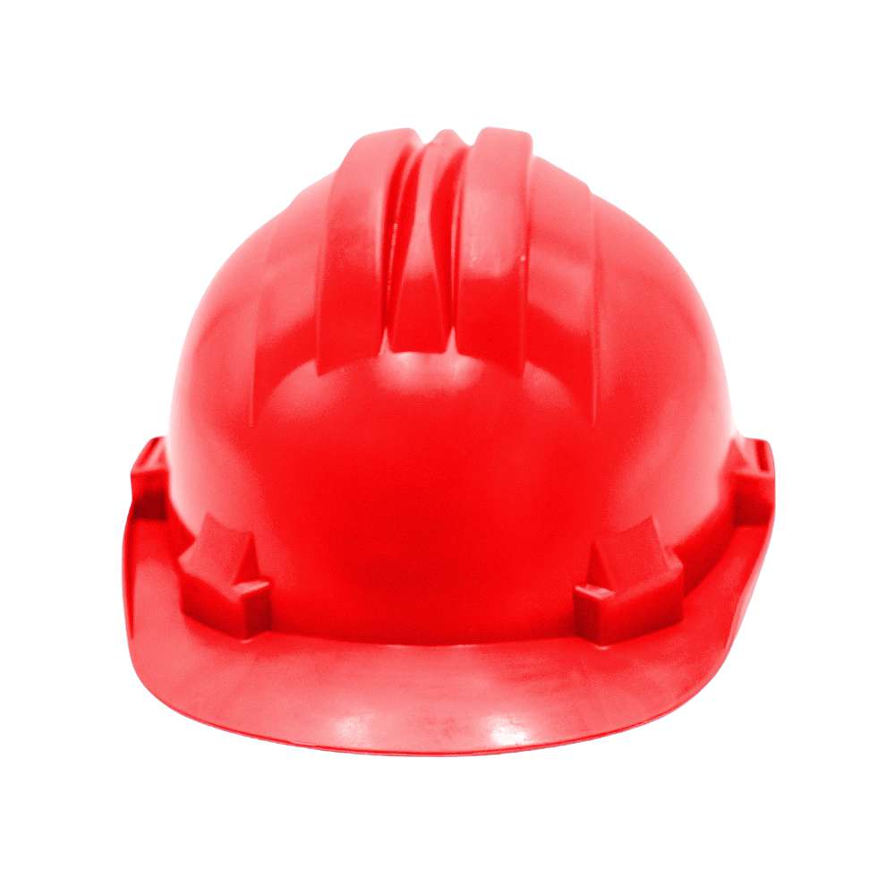 Safety Helmet Wheel Ratchet Red 1