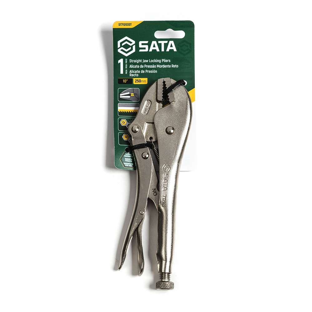 SATA ST71203ST Straight Jaw Locking Pliers 10" 8