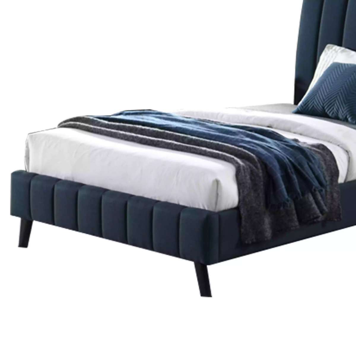 RoScandi Single Bed - Navy Blue 7