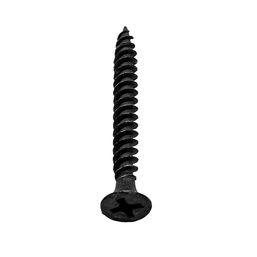 8mm x 1" Gypsum Dry Wall Screw Notched Screw Tip - Per Pkt 1