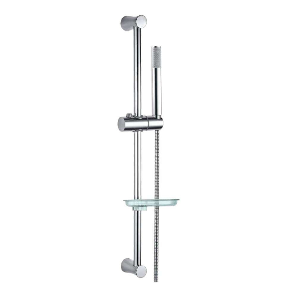 Jaquar (SHA-CHR-1110FHS) 600 mm Slide Rail with Single function Hand Shower (HSH-5537N) - Chrome 0