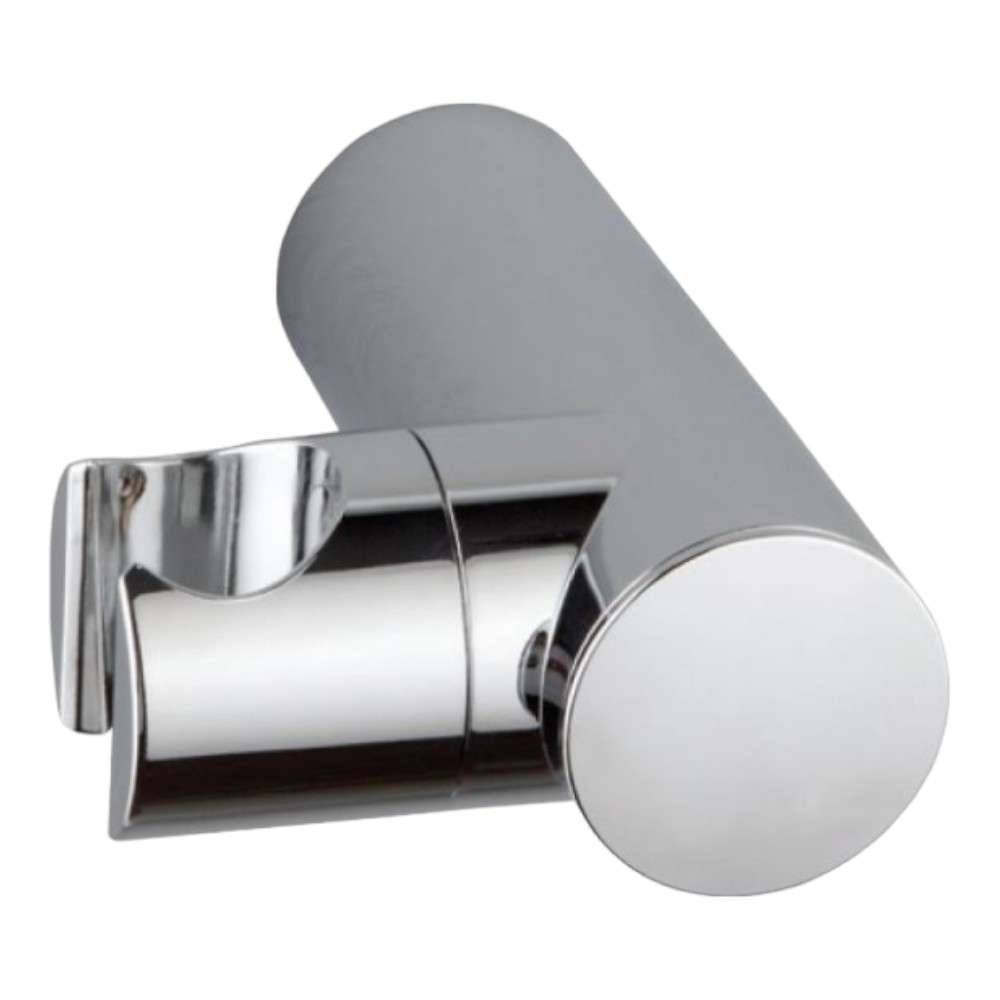 Jaquar (SHA-CHR-555) 35 mm & 100 mm Long Round Shaped Premium Wall Bracket For Hand Shower - Chrome 0