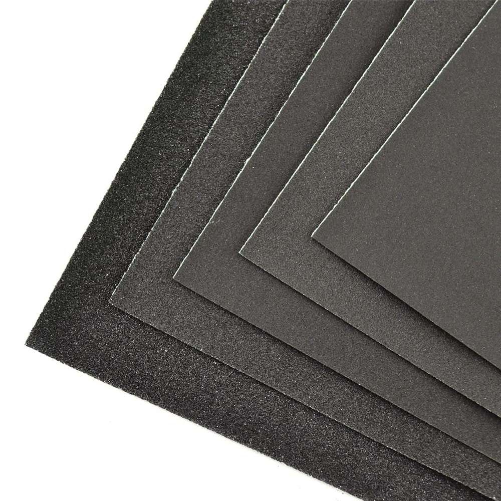 Flexovit Sand Paper 100 Grit Waterproof Paper - Per Pkt 3