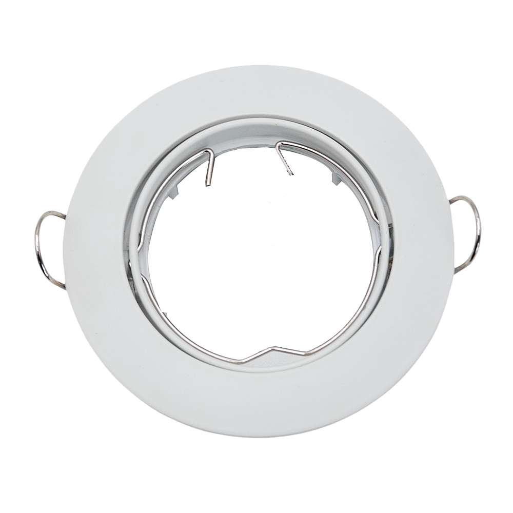 Litex GU5.3 MR16 Adjustable Recessed Spot Light Fitting Frame 0