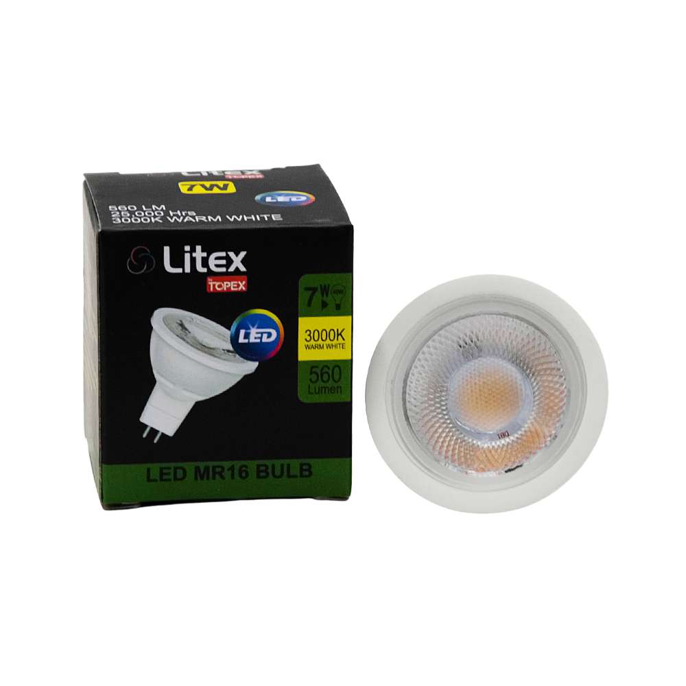 Litex 7W MR16 3000K LED Spotlight 2