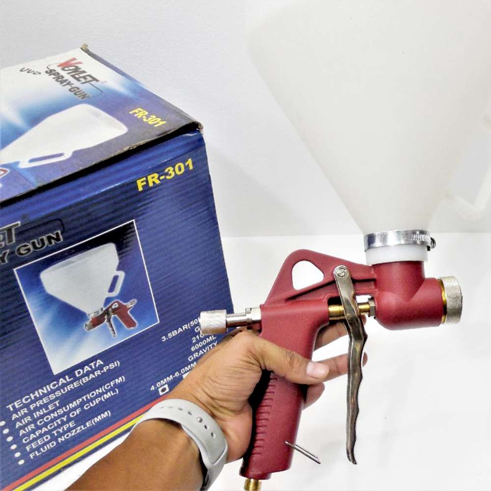 Pneumatic Air Texture Spray Gun FR-301 5