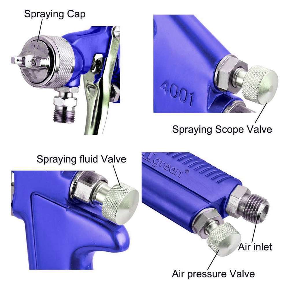 Voylet Spray Gun 1000CC Cup 4001S 2