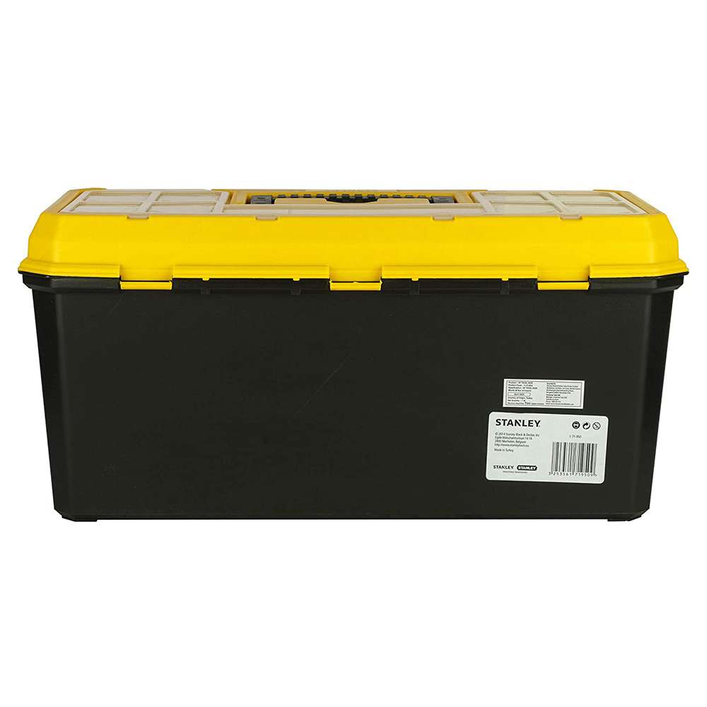 صندوق الأدوات و العدة من ستانلي باللونين الأسود و الأصفر قياس (19") موديل (1-71-950) 1