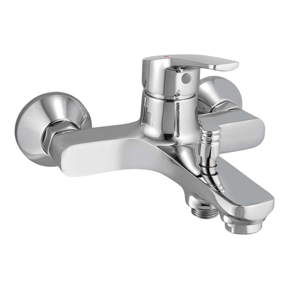 Essco Jaquar (STE-CHR-107119) Wall Mounted Single Lever Bath & Shower Mixer - Chrome 0