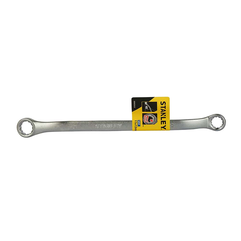 مفتاح ربط دائري من Stanley قياس (11x13mm) مزود بمقبض جانبي بيضاوي الشكل STMT25137 3