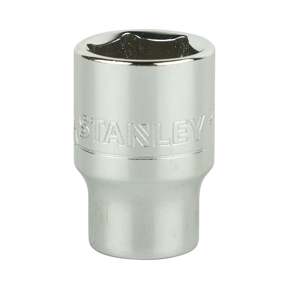 Stanley 1/4" 6 PT Standard Socket - 12mm 5