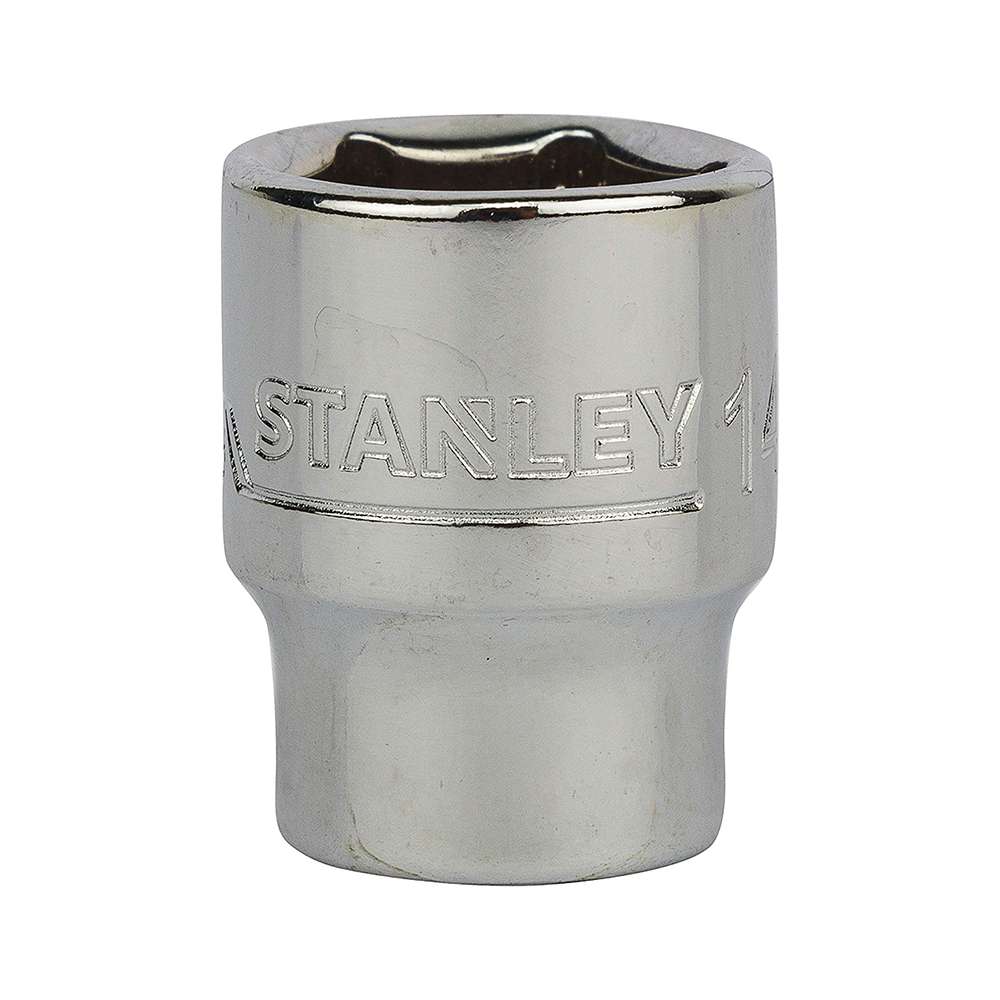 Stanley 1/4" 6 PT Standard Socket - 14mm 4