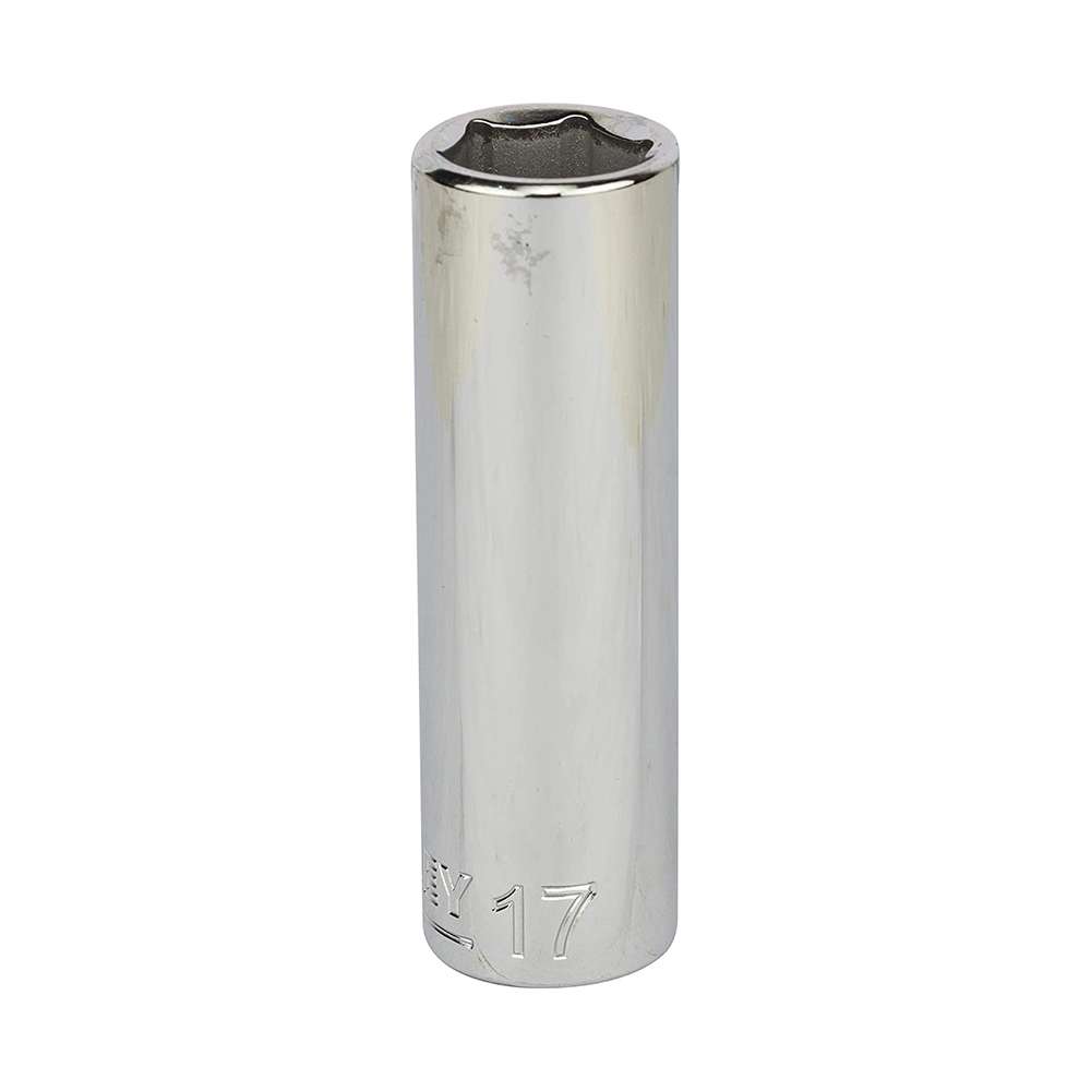 Stanley 17mm 1/2" Drive 6 Point Long Reach Socket